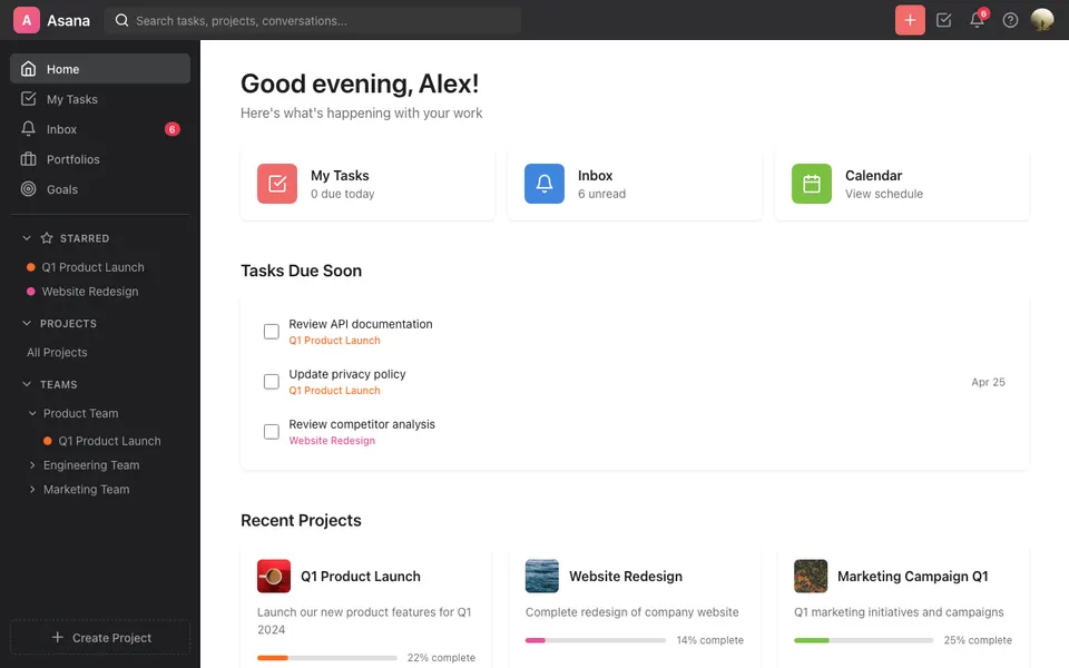 asana preview