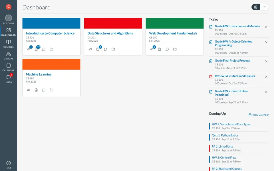 canvas-lms preview