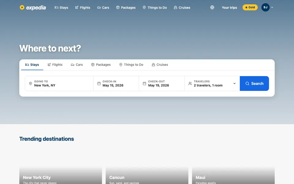 expedia preview