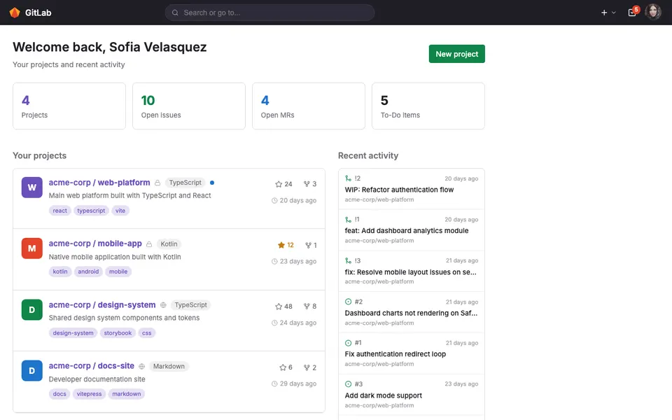 gitlab preview