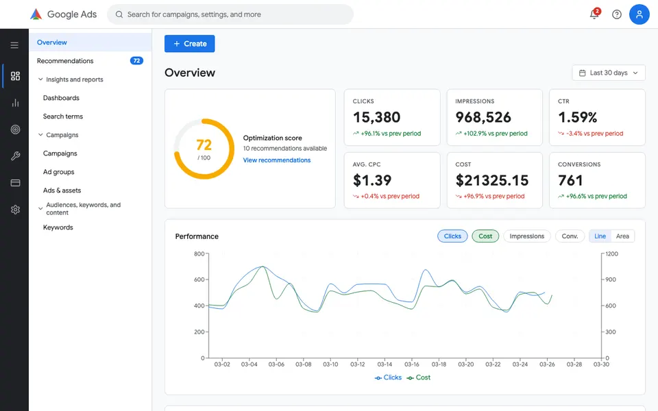 google-ads preview
