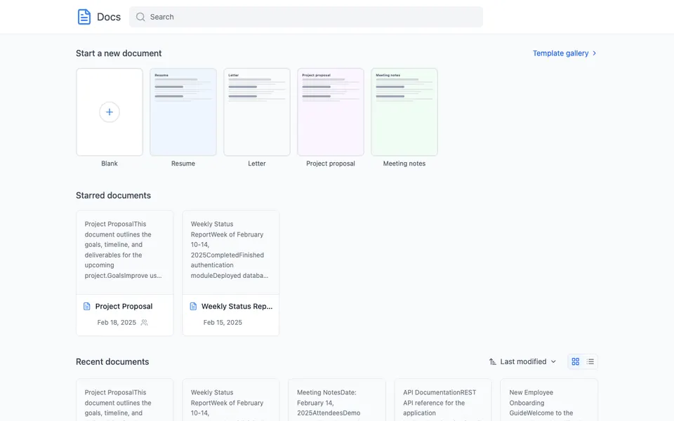 google-docs preview