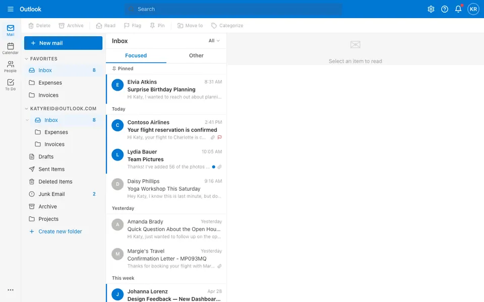 outlook-web preview