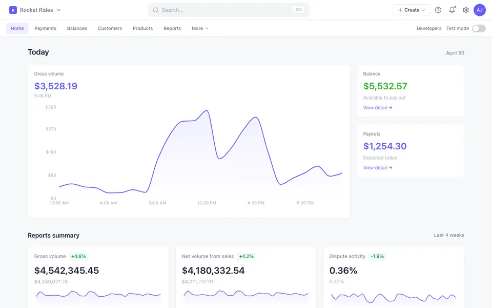stripe-dashboard preview
