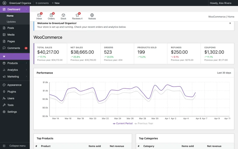 woocommerce preview