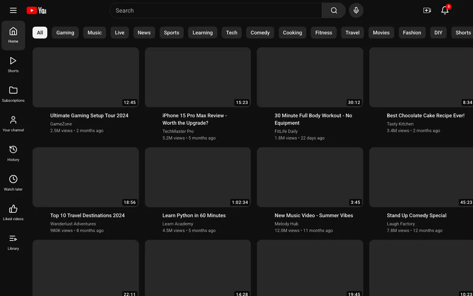 youtube preview