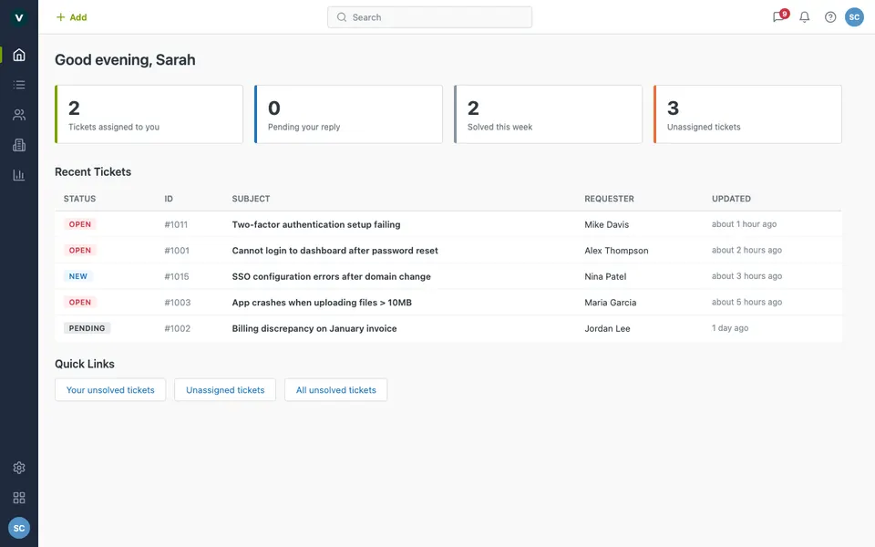 zendesk preview